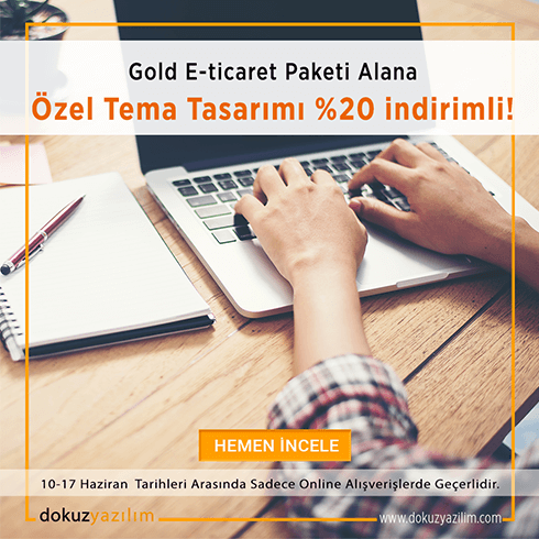 Gold E-ticaret Paketi Alana Özel Tema Tasarımı
%20 indirimli