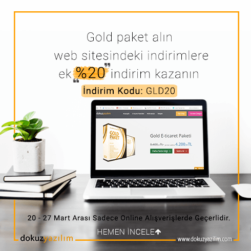 Gold paket alın web sitesindeki indirimlere ek
%20 indirim kazanın